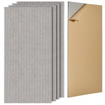 Vevor Akustikpaneel Kamel 5 St. 120 x 60 x 10 cm