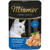 Miamor Feine Filets Thunfisch in Krebsjelly 24 x 100 g