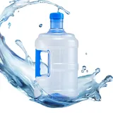 Wasserkanister 5L/7,5L, Tragbarer Trinkwasserkanister mit Griffen und Schraubdeckel, Wiederverwendbarer Wasserspeicher Eimer Wassertank, für Outdoor Sportcamp Wandern Camp Picknick Wohnwagen