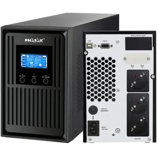 Phasak Conqueror Pro 1000 Va Usv - Black