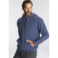 MAN'S WORLD Kapuzensweatshirt lange Ärmel, lockere Passform, unifarben, mit