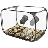 Pilz-Monowannen-Set, Pilzzucht-Still-Luftbox, Pilzzucht-Taschen, Heim-Pilzzuchtzelt für Frischluftaustausch, Tragbares, Faltbares Pop-Up-Pilzzucht-Set