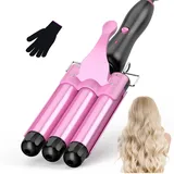 bestope ray Lockenstab 3 Fässer Beach Waves rosa