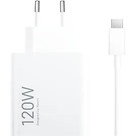 Xiaomi 120W HyperCharge Combo (Typ A) Schnellladegerät weiß (BHR9462EU)