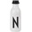 DESIGN LETTERS Persönliche Weiß N BPA-Frei 500 Tritan Wasserflasche im Nordisches Design Auslaufsicher Spülmaschinengeeignet erhältlich von A-Z