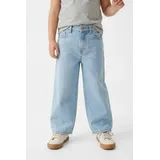 Tom Tailor 1041068 Wide Fit Jeans Clean Bleached Blue Denim 158 cm