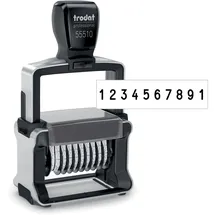 Trodat Ziffernstempel Professional 4.0 55510 Stempel Schwarz 10 St.