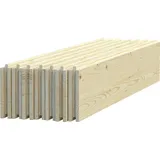 Palmako Fußboden für Holz-Gartenhaus/Gerätehaus Lotta/Ralf klar tauchgrundiert 270 x 270 cm