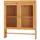 Home Affaire Vitrinenaufsatz Oslo 100 x 29 x 120 cm Beige