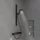 Villeroy & Boch Infinity Showers Duschgarnitur mit Stange 3 Strahlarten schwarz matt TVS110003000K5