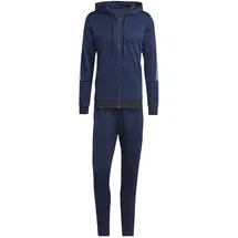 adidas 3-Streifen Trainingsanzug Blau S