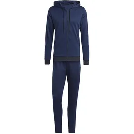 adidas 3-Streifen Trainingsanzug Blau S