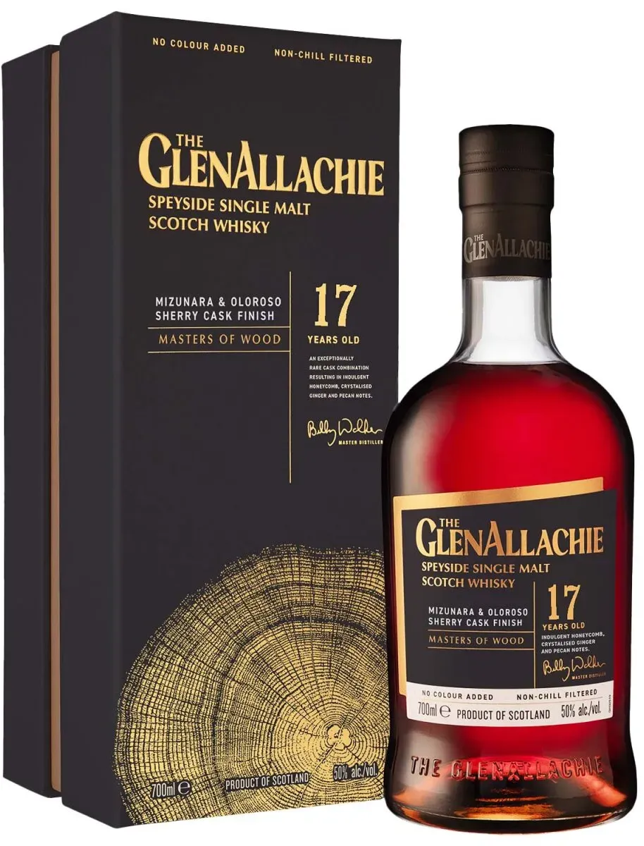 GlenAllachie 17 Jahre - Masters of Wood - Mizunara & Oloroso Sherry...