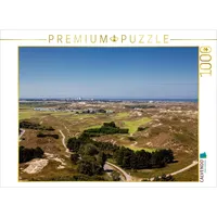 Calvendo Blick vom Leuchtturm 1000 Teile Puzzle quer |