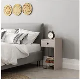 Decortie - Sirius Nachttisch Rechtes Modul - Helles Mokka - Beige