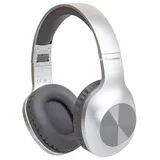 Panasonic RB-HX220BDES Kabellose Over-Ear-Kopfhörer - Ergonomische Passform, Extra Bass, 23 Stunden PlayBack, Faltbares Design, Silber