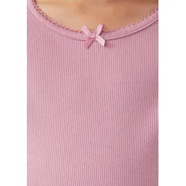 s.Oliver Slim-Fit-Longsleeve aus Rippware mit Schleifendetail - pink - 92/98