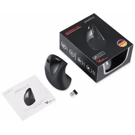 Perixx PERIMICE-713L Optische Ergonomische Maus schwarz (11517)