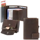 SecWal SW2 Kartenetui Herren Portemonnaie braun