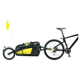 Topeak Journey Trailer Transportanhänger grau/gelb