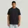 G-Star Regular T-Shirt mit Strukturmuster, Black, M