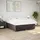 vidaXL Boxspringbett 180 x 200 cm Dunkelbraun