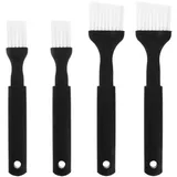 DOITOOL Backpinsel zum Kochen, Küche, Backen, Grillen, 4 Stück, Nylon-Borsten, Backpinsel, Kunststoffgriff zum Backen, Kochen, Lebensmittelpinsel (2 große Pinsel, 2 kleine Pinsel)