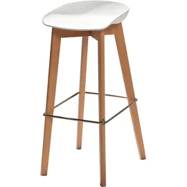 Essentials Keeve weiß B:47cm H:90cm T:53cm, Hocker, stapelbar