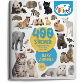 ARTISTA Stickerbuch Tierbabys 400 Sticker