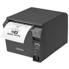 Epson TM-T70II USB/LAN mit Stromadapter, dunkelgrau, Thermodirekt (C31CD38025C0)