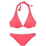 VENICE BEACH Bügel-Bikini, Damen coral, Gr.42 Cup F,