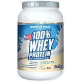 Body Attack 100% Whey Protein Vanilla Ice 900g