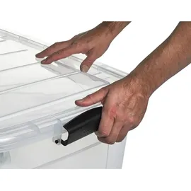 Logiplast Aufbewahrungsbox 7 ltr. 10-tlg. transparent