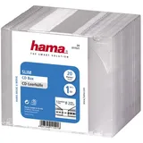 Hama CD-Leerhülle 20er-Pack, Transparent, Vorratspack (00011521)