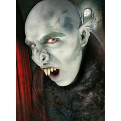 Maskworld Kostüm Vampirnase grau