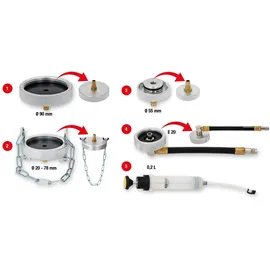 KS Tools Adapter Aluminium 5-tlg