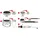 KS Tools Adapter Aluminium 5-tlg