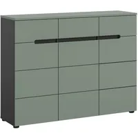 Xonox.home - Schuhkommode Canu 120x94x37 cm in Korpus Basalt