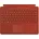 Tastatur und Schutzhülle für Surface Pro rot