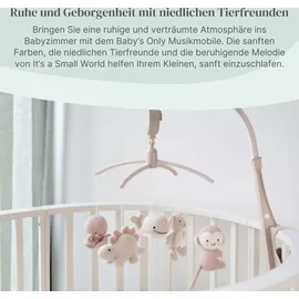 BO BABY'S ONLY Baby's Only Musik-Mobile - Alt Rosa/Warm Linen - Rosa/Beige