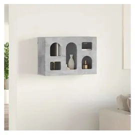 vidaXL Hängeschrank mit Regal 60 x 20 x 40 cm Grau