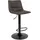 House Nordic Barhocker 2er-Set MIDDELFART 43 x 43 x 88 cm Grau