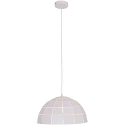Näve Pendelleuchte "Alison" d:40cm weiß
