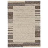 THEKO Handwebteppich, Ehrwald TK-157", beige, multi 200x300 cm