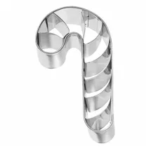 Birkmann Ausstechform Zuckerstange 7 cm, Kunststoff, Grau, 5 x 3 x 2 cm