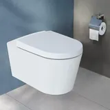 Vitra Options Wand-Dusch-WC mit WC-Sitz Weiß VitrAclean