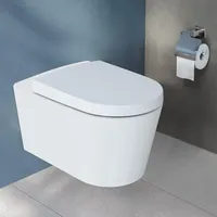 Vitra Options Wand-Dusch-WC mit WC-Sitz Weiß VitrAclean