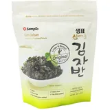 Sempio Geröstete Seealgen Snack mit Sesam 50g Seaweed Crisps Algen Snack