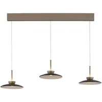 neuhaus pure® by paul neuhaus PURE Moon 3-flg. Ø 32,0 cm braun Glas