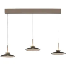 neuhaus pure® by paul neuhaus PURE Moon 3-flg. Ø 32,0 cm braun Glas